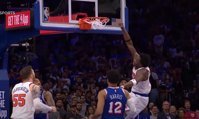 Gažiausias NBA nakties epizodas - galingas OG Anunoby dėjimas